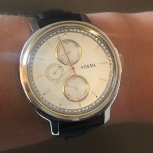 Fossil Boyfriend Watch with black strap